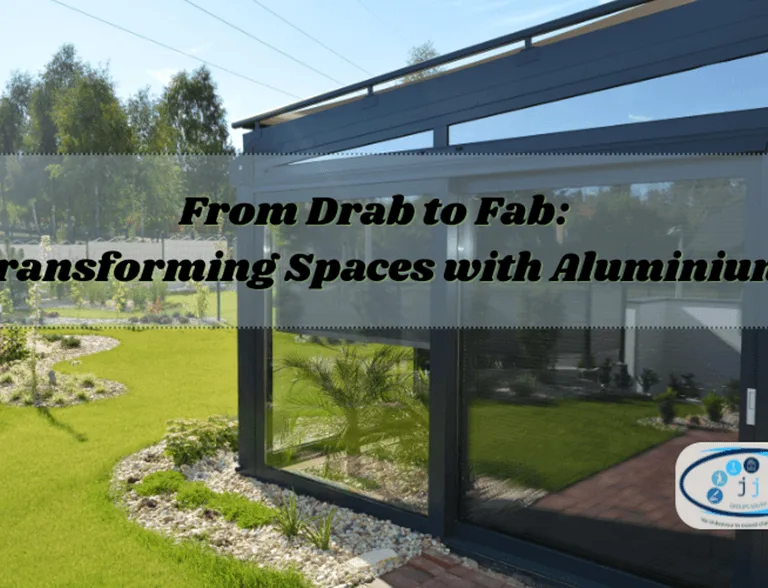 Aluminium windows article graphic showing glazed patio doors