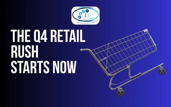 The Q4 Retail Rush Starts Now article graphic with a retail shopping basket